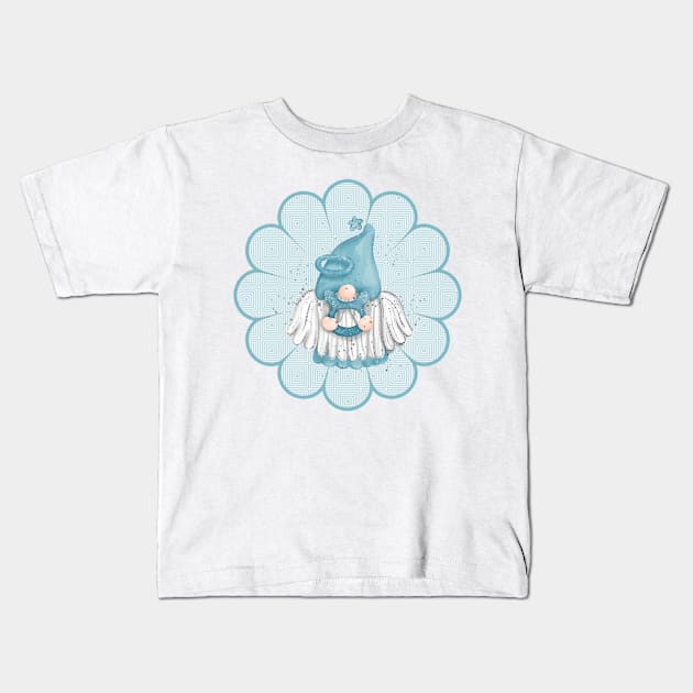 Taurus FLORAL GNOME- HOROSCOPE GNOME DESIGNS BY ISKYBIBBLLE Kids T-Shirt by iskybibblle